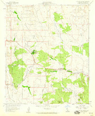 Live Oak Springs California Historical topographic map, 1:24000 scale, 7.5 X 7.5 Minute, Year 1959
