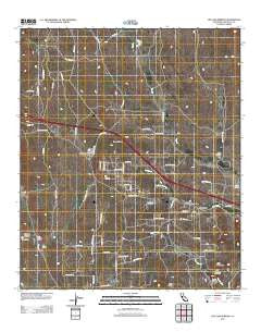 Live Oak Springs California Historical topographic map, 1:24000 scale, 7.5 X 7.5 Minute, Year 2012