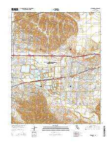 Livermore California Current topographic map, 1:24000 scale, 7.5 X 7.5 Minute, Year 2015