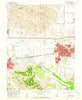 Livermore California Historical topographic map, 1:24000 scale, 7.5 X 7.5 Minute, Year 1961