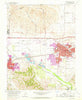 Livermore California Historical topographic map, 1:24000 scale, 7.5 X 7.5 Minute, Year 1961