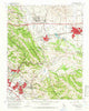 Livermore California Historical topographic map, 1:62500 scale, 15 X 15 Minute, Year 1961
