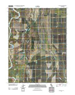 Llano Seco California Historical topographic map, 1:24000 scale, 7.5 X 7.5 Minute, Year 2012