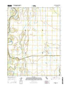 Llano Seco California Current topographic map, 1:24000 scale, 7.5 X 7.5 Minute, Year 2015