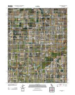 Lockeford California Historical topographic map, 1:24000 scale, 7.5 X 7.5 Minute, Year 2012