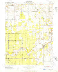 Lockeford California Historical topographic map, 1:24000 scale, 7.5 X 7.5 Minute, Year 1953