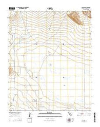 Lockhart California Current topographic map, 1:24000 scale, 7.5 X 7.5 Minute, Year 2015