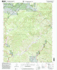 Lockwood Valley California Historical topographic map, 1:24000 scale, 7.5 X 7.5 Minute, Year 1995