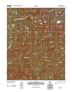 Lodgepole California Historical topographic map, 1:24000 scale, 7.5 X 7.5 Minute, Year 2012