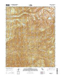 Lodgepole California Current topographic map, 1:24000 scale, 7.5 X 7.5 Minute, Year 2015