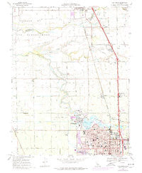 Lodi North California Historical topographic map, 1:24000 scale, 7.5 X 7.5 Minute, Year 1968