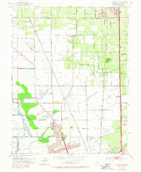Lodi South California Historical topographic map, 1:24000 scale, 7.5 X 7.5 Minute, Year 1953