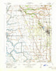Lodi California Historical topographic map, 1:62500 scale, 15 X 15 Minute, Year 1942
