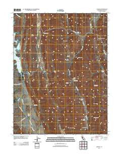 Lodoga California Historical topographic map, 1:24000 scale, 7.5 X 7.5 Minute, Year 2012