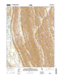 Lodoga California Current topographic map, 1:24000 scale, 7.5 X 7.5 Minute, Year 2015