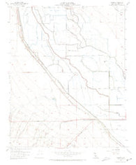 Lokern California Historical topographic map, 1:24000 scale, 7.5 X 7.5 Minute, Year 1954