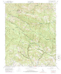 Loma Prieta California Historical topographic map, 1:24000 scale, 7.5 X 7.5 Minute, Year 1955