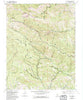 Loma Prieta California Historical topographic map, 1:24000 scale, 7.5 X 7.5 Minute, Year 1955