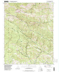 Loma Prieta California Historical topographic map, 1:24000 scale, 7.5 X 7.5 Minute, Year 1996