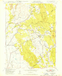 Loma Rica California Historical topographic map, 1:24000 scale, 7.5 X 7.5 Minute, Year 1949