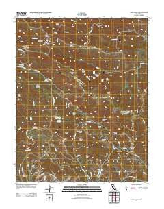 Loma Prieta California Historical topographic map, 1:24000 scale, 7.5 X 7.5 Minute, Year 2012