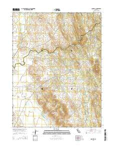 Loma Rica California Current topographic map, 1:24000 scale, 7.5 X 7.5 Minute, Year 2015