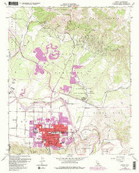 Lompoc California Historical topographic map, 1:24000 scale, 7.5 X 7.5 Minute, Year 1959