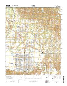 Lompoc California Current topographic map, 1:24000 scale, 7.5 X 7.5 Minute, Year 2015