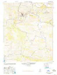 Lompoc Hills California Historical topographic map, 1:24000 scale, 7.5 X 7.5 Minute, Year 1948