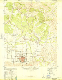 Lompoc California Historical topographic map, 1:24000 scale, 7.5 X 7.5 Minute, Year 1947