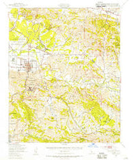 Lompoc California Historical topographic map, 1:62500 scale, 15 X 15 Minute, Year 1947