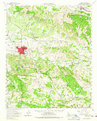 Lompoc California Historical topographic map, 1:62500 scale, 15 X 15 Minute, Year 1959