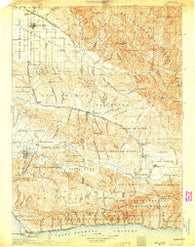 Lompoc California Historical topographic map, 1:125000 scale, 30 X 30 Minute, Year 1905