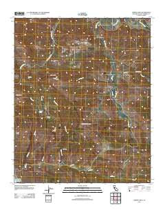 Lompoc Hills California Historical topographic map, 1:24000 scale, 7.5 X 7.5 Minute, Year 2012