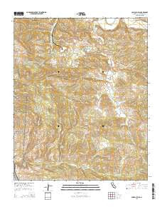 Lompoc Hills California Current topographic map, 1:24000 scale, 7.5 X 7.5 Minute, Year 2015