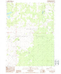 Lone Pine Butte California Historical topographic map, 1:24000 scale, 7.5 X 7.5 Minute, Year 1988