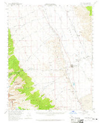 Lone Pine California Historical topographic map, 1:62500 scale, 15 X 15 Minute, Year 1958
