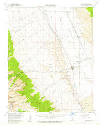 Lone Pine California Historical topographic map, 1:62500 scale, 15 X 15 Minute, Year 1958