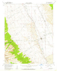 Lone Pine California Historical topographic map, 1:62500 scale, 15 X 15 Minute, Year 1958