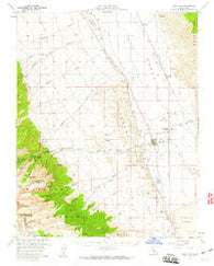 Lone Pine California Historical topographic map, 1:62500 scale, 15 X 15 Minute, Year 1958