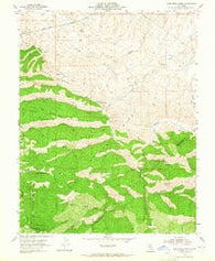 Lone Tree Creek California Historical topographic map, 1:24000 scale, 7.5 X 7.5 Minute, Year 1955