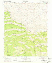 Lone Tree Creek California Historical topographic map, 1:24000 scale, 7.5 X 7.5 Minute, Year 1955
