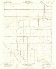 Lone Tree Well California Historical topographic map, 1:24000 scale, 7.5 X 7.5 Minute, Year 1954