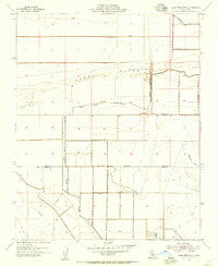 Lone Tree Well California Historical topographic map, 1:24000 scale, 7.5 X 7.5 Minute, Year 1954