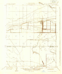 Lone Tree Well California Historical topographic map, 1:31680 scale, 7.5 X 7.5 Minute, Year 1932
