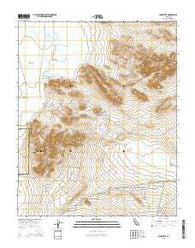 Lone Butte California Current topographic map, 1:24000 scale, 7.5 X 7.5 Minute, Year 2015