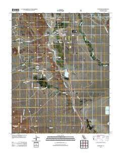 Lone Pine California Historical topographic map, 1:24000 scale, 7.5 X 7.5 Minute, Year 2012