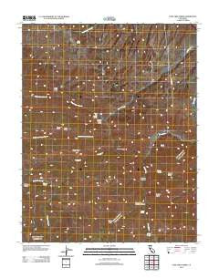 Lone Tree Creek California Historical topographic map, 1:24000 scale, 7.5 X 7.5 Minute, Year 2012