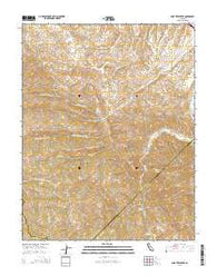 Lone Tree Creek California Current topographic map, 1:24000 scale, 7.5 X 7.5 Minute, Year 2015