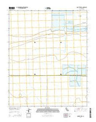Lone Tree Well California Current topographic map, 1:24000 scale, 7.5 X 7.5 Minute, Year 2015